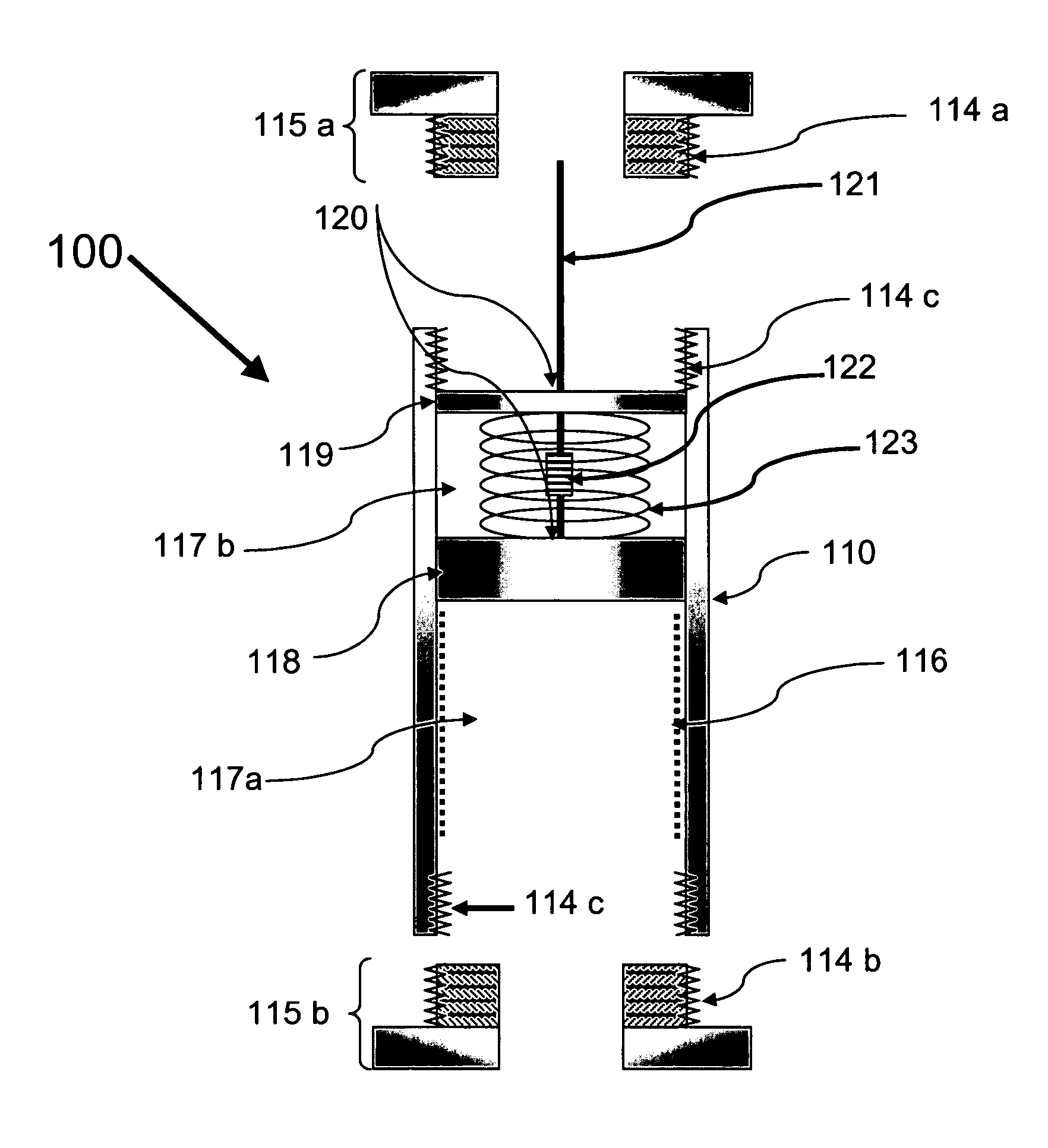 Optical fiber pH sensor