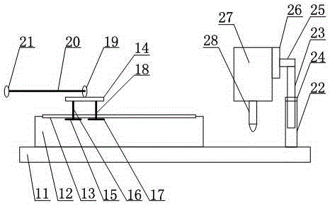 Progressive type hole punching device