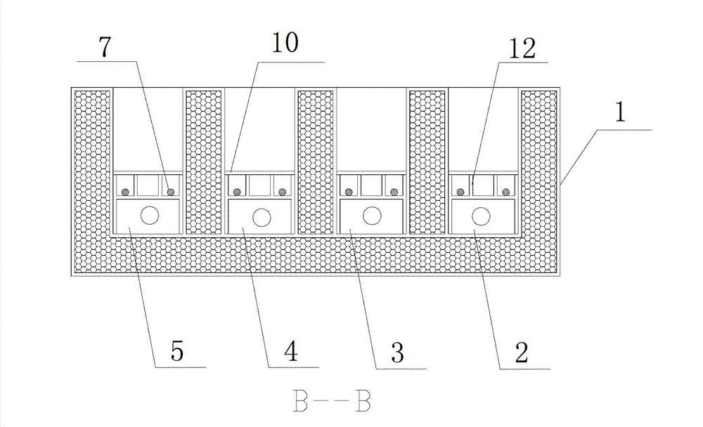 Low-power acid and alkali detection wash trough and method of same