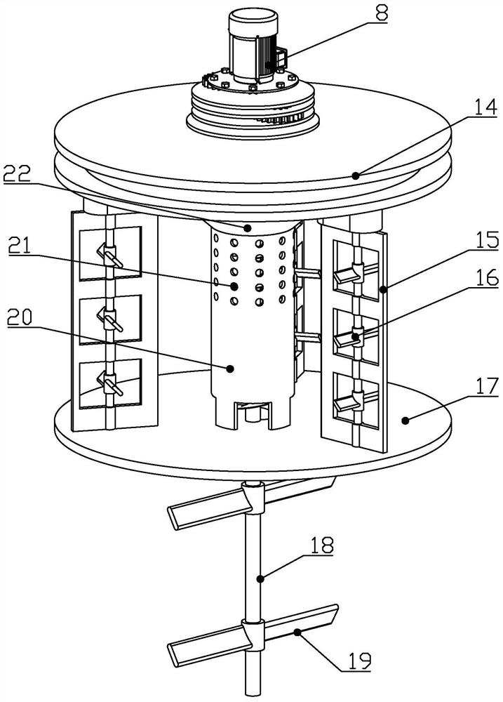 Cleaning device for gynecological nursing