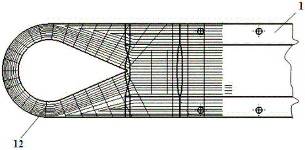 Light aviation bearing rod piece and producing method thereof