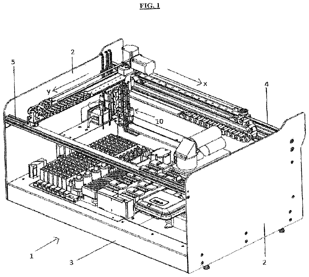 Machinery for an automated analysis of the slides in accordance with the indirect immunofluorescence assay—IFA