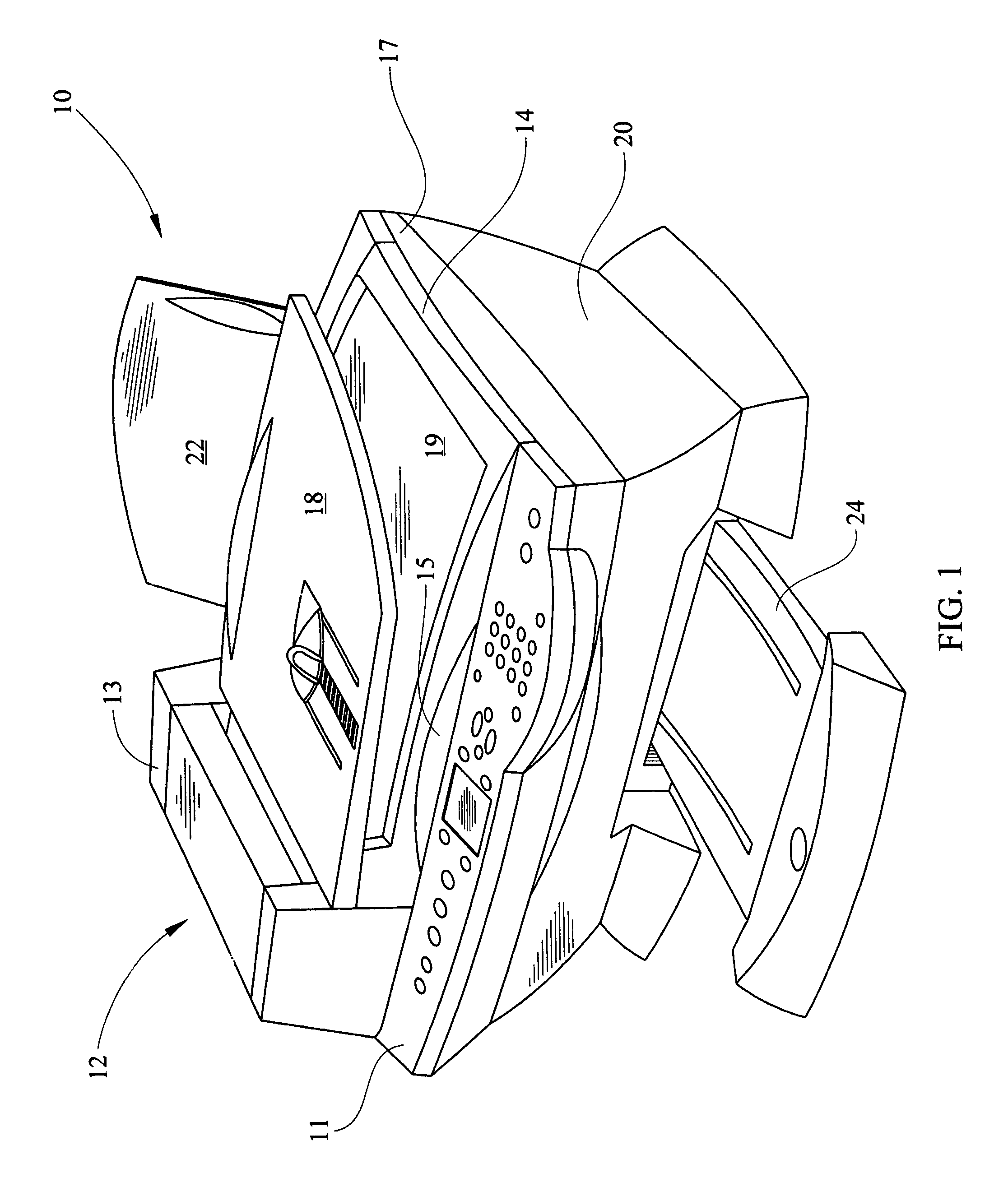 Trough support ribs