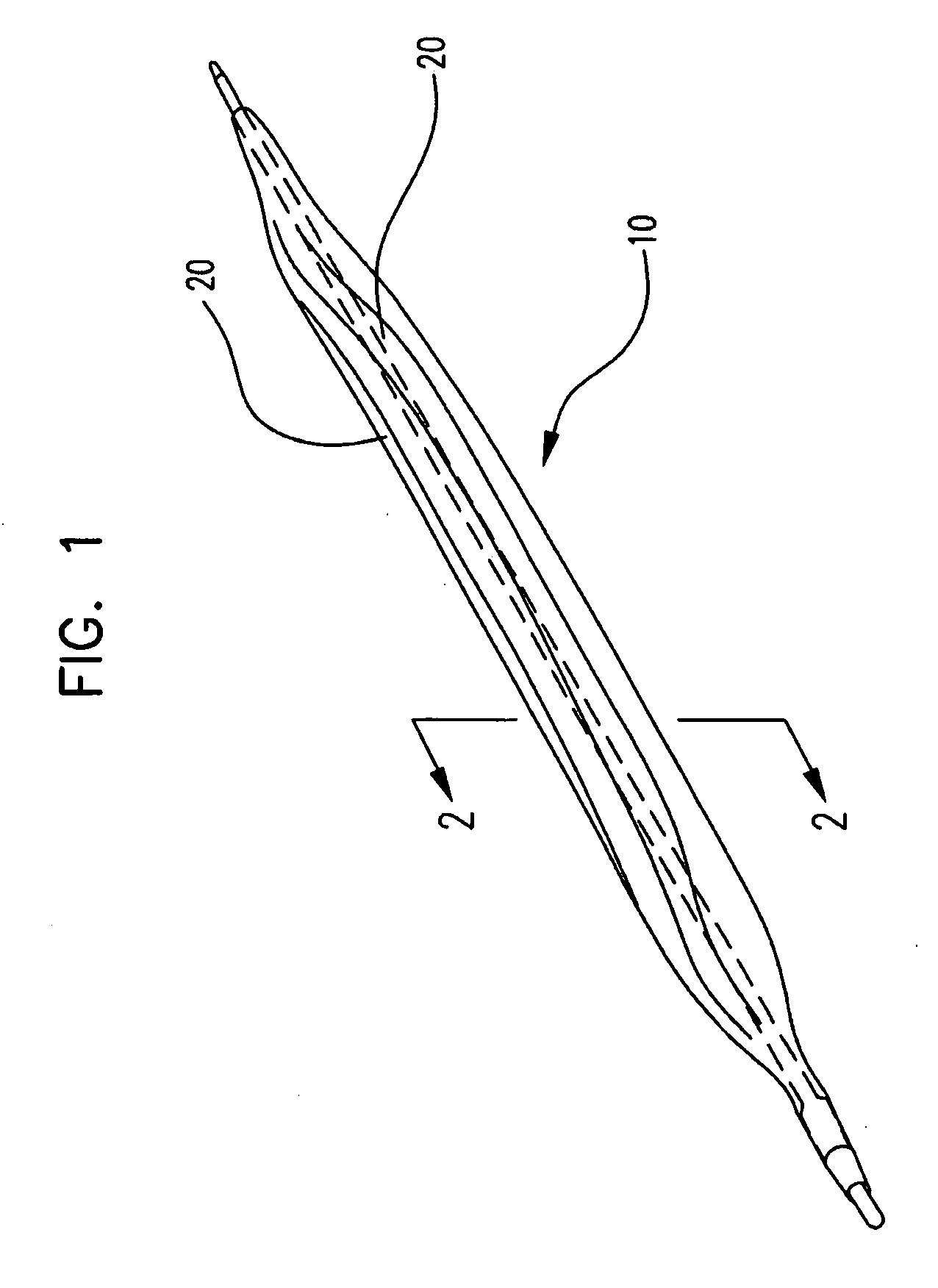 Selectively coated medical balloons