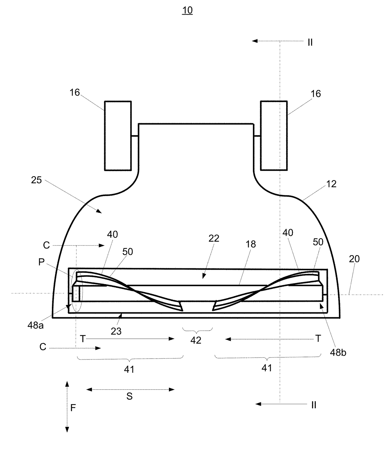 Agitator with hair removal