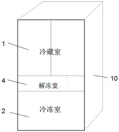 Refrigerator and unfreezing control method