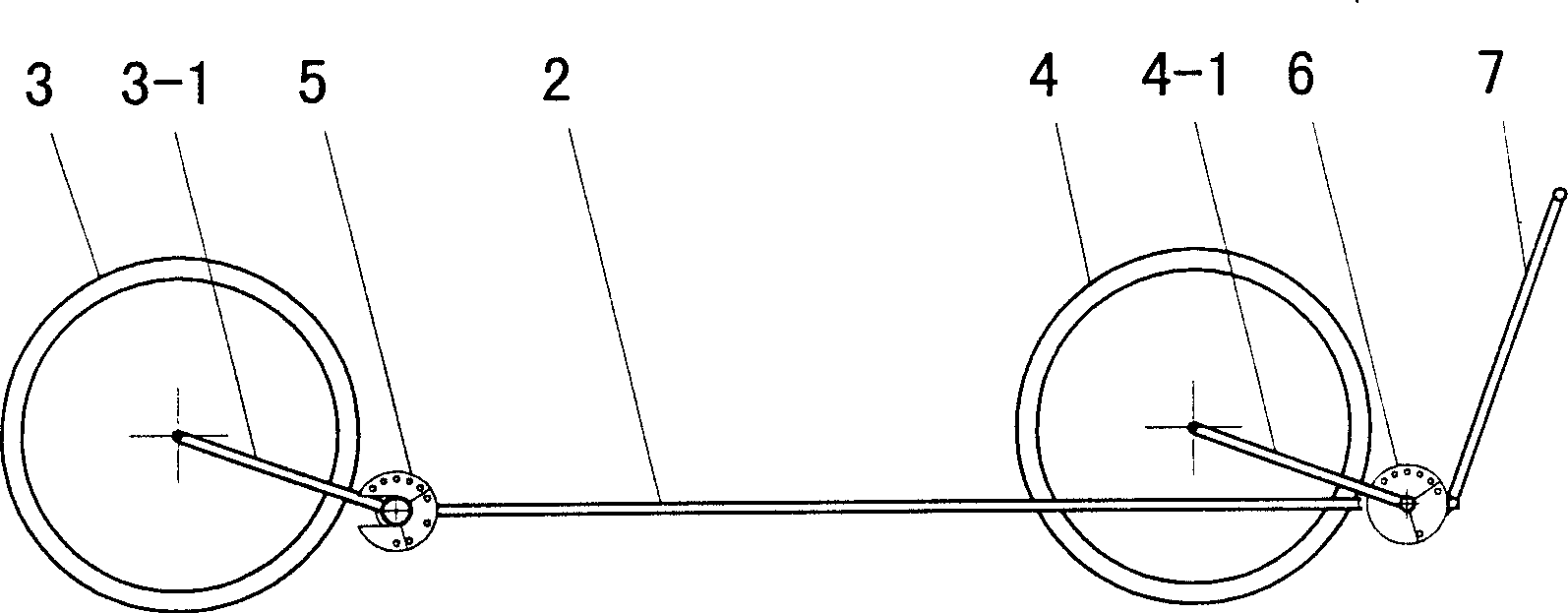 Method and equipment for irrigating ridge-planted wheat