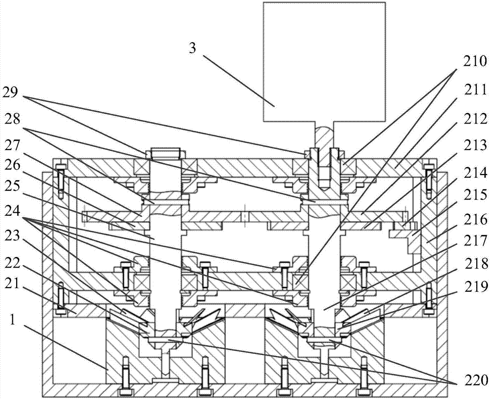 Celestial body surface sampling apparatus