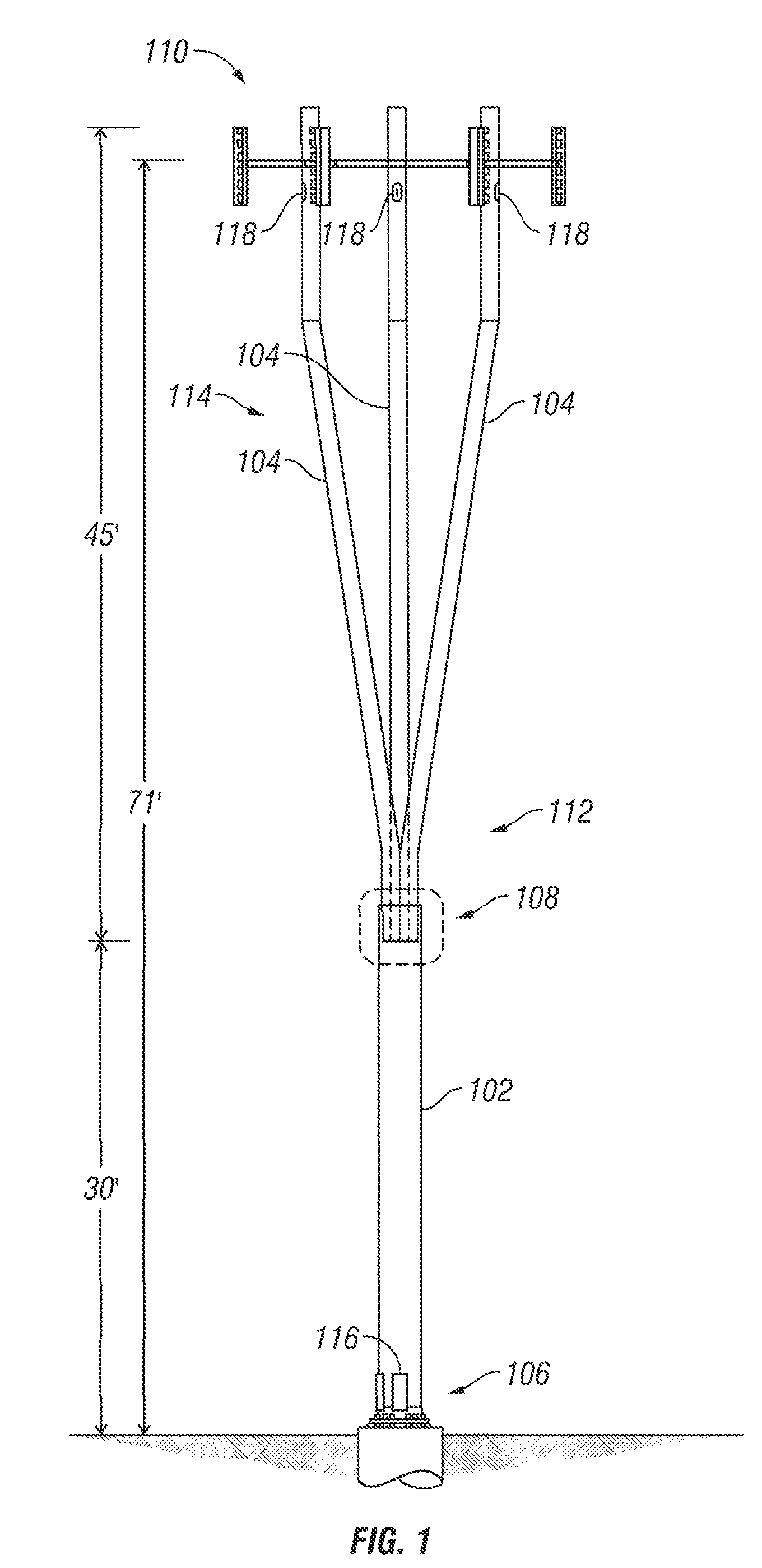 System, Method and Apparatus for Supporting and Concealing Radio Antennas