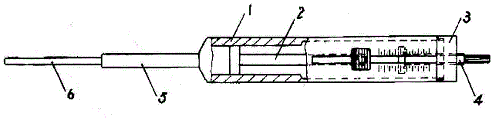 Lateral holding fowl-used quantified sperm conveying device