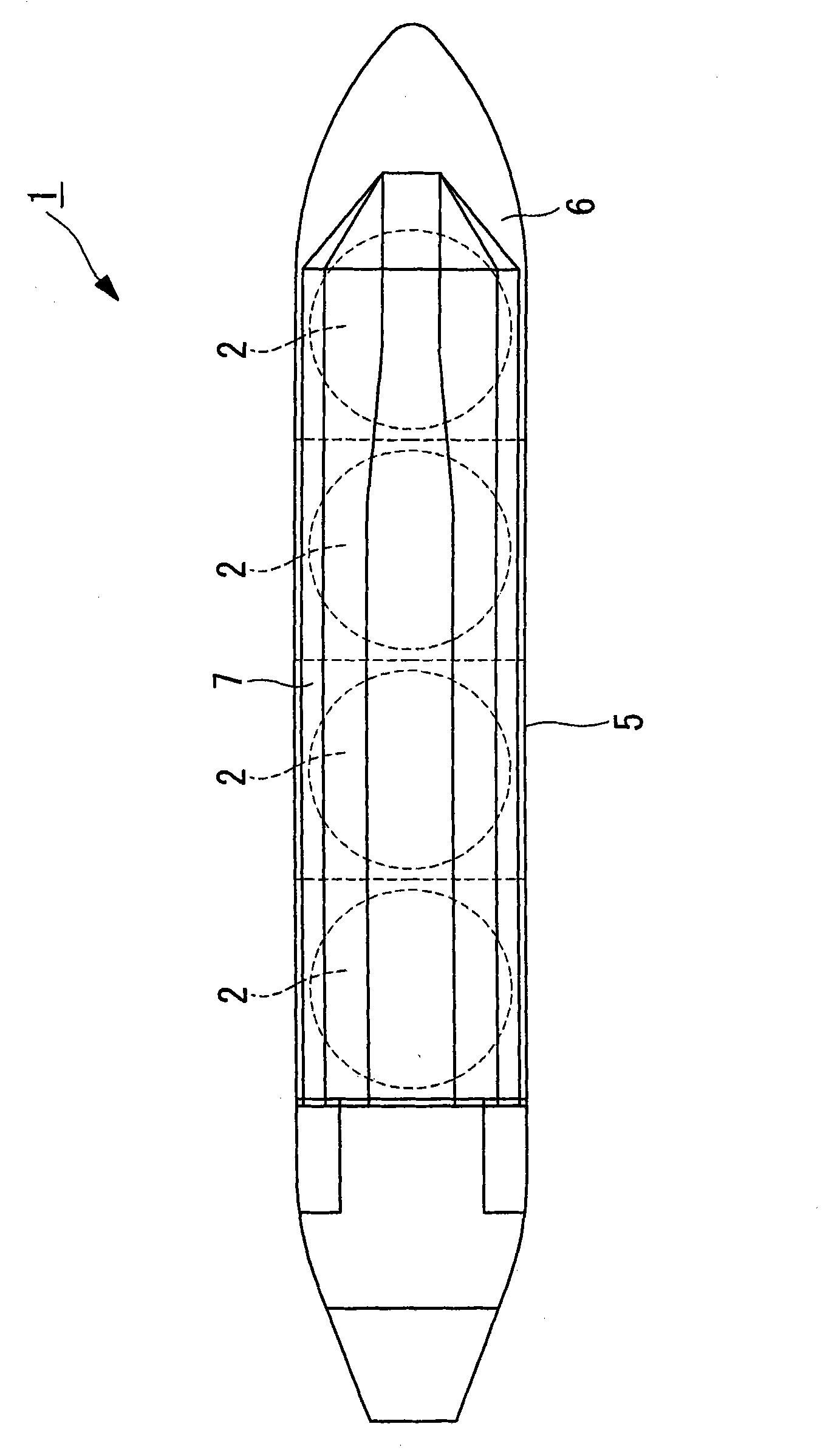 Liquefied-gas carrying vessel