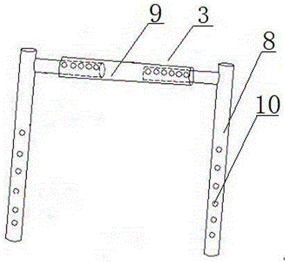 Sheep special-purposed mobile shearing device