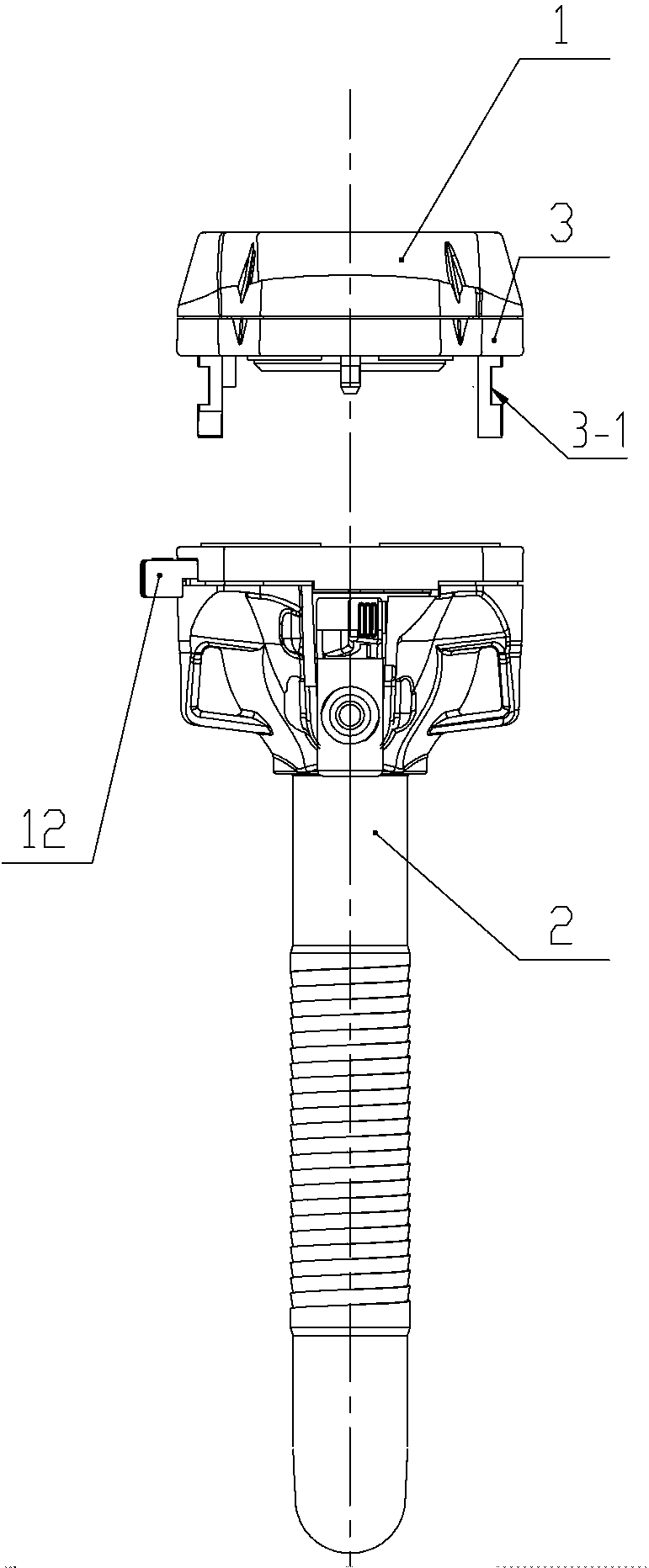 Automatic sealing switching-free mechanism of puncture outfit