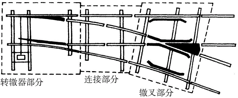 Stabilizing operation control method of main-line turnout stabilizing carriage in turnout zone