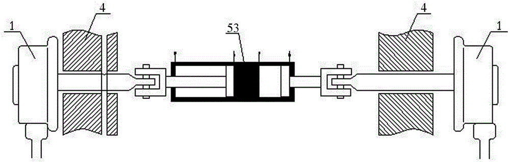 Stabilizing operation control method of main-line turnout stabilizing carriage in turnout zone