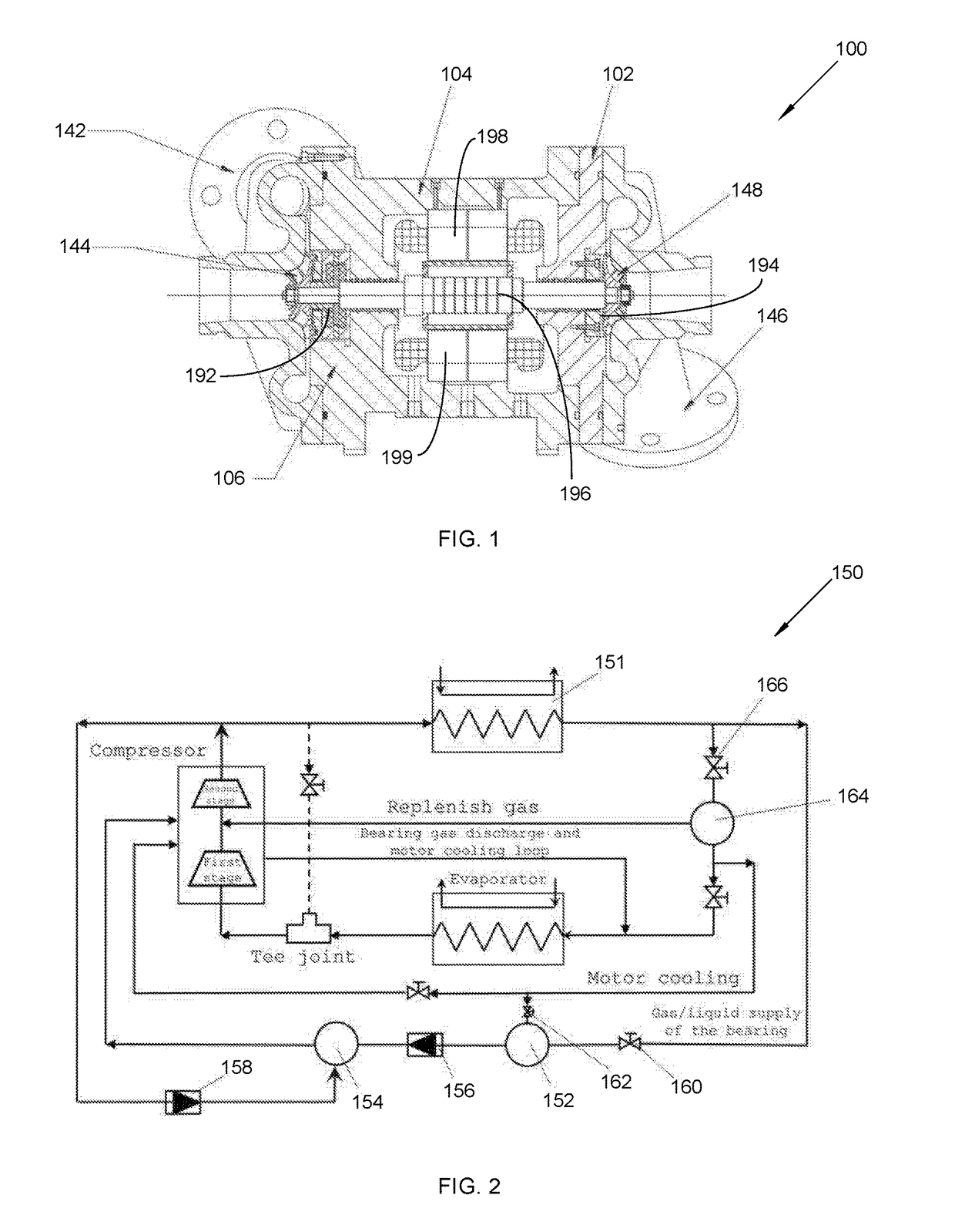 Centrifugal compressor assembly and method of operation with an airconditioner