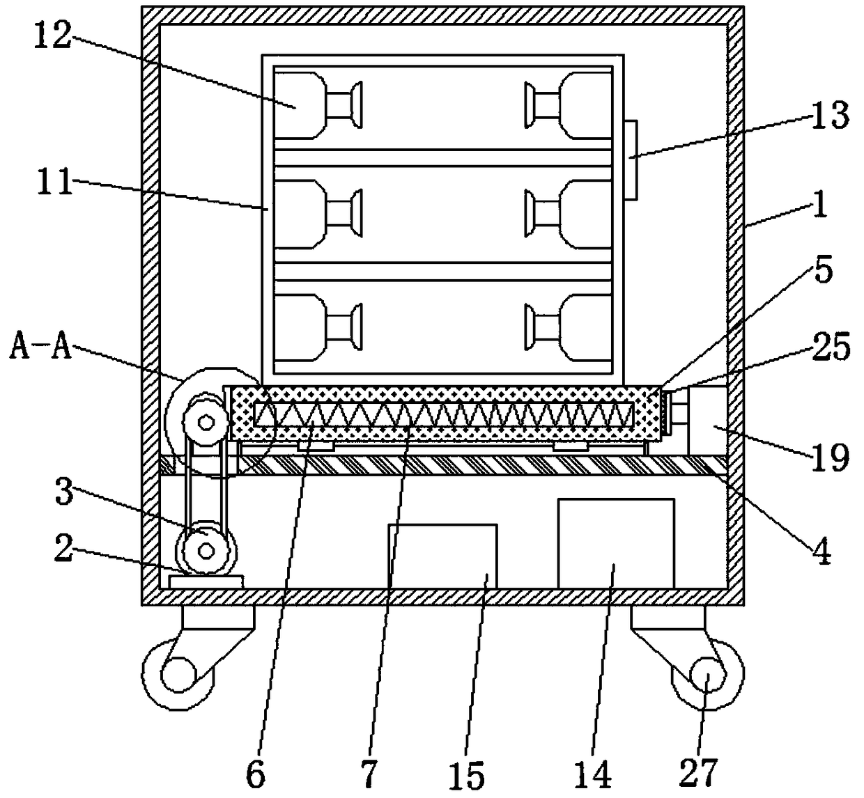 A high-efficiency platelet shock preservation box