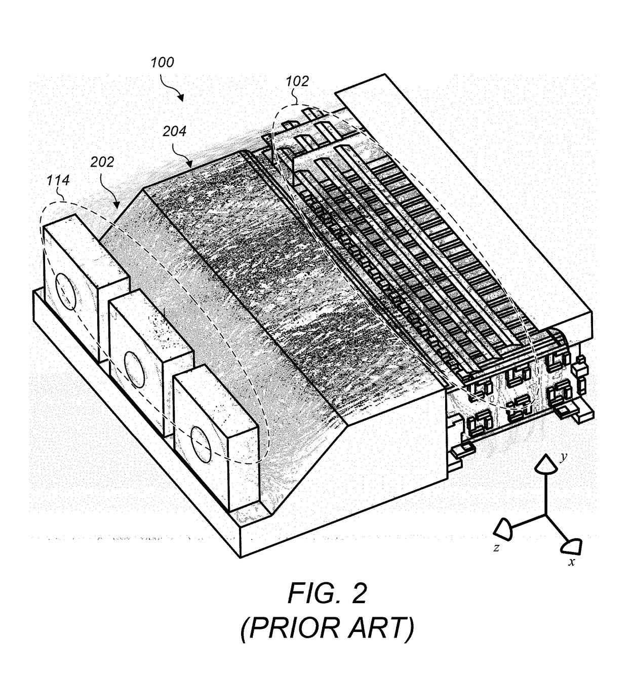 Airflow straightener in an electronics chassis