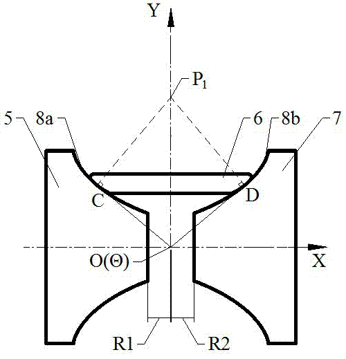 A spinless stepless speed change unit