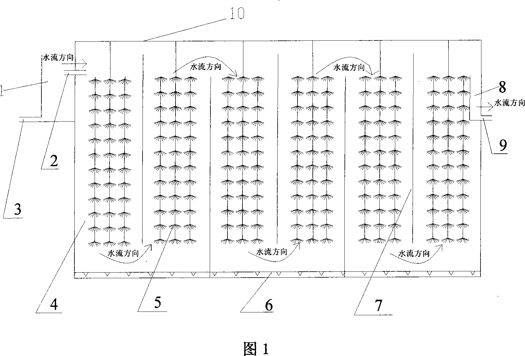 Biological controlled reactor for active sludge filamentous bacterium and technique