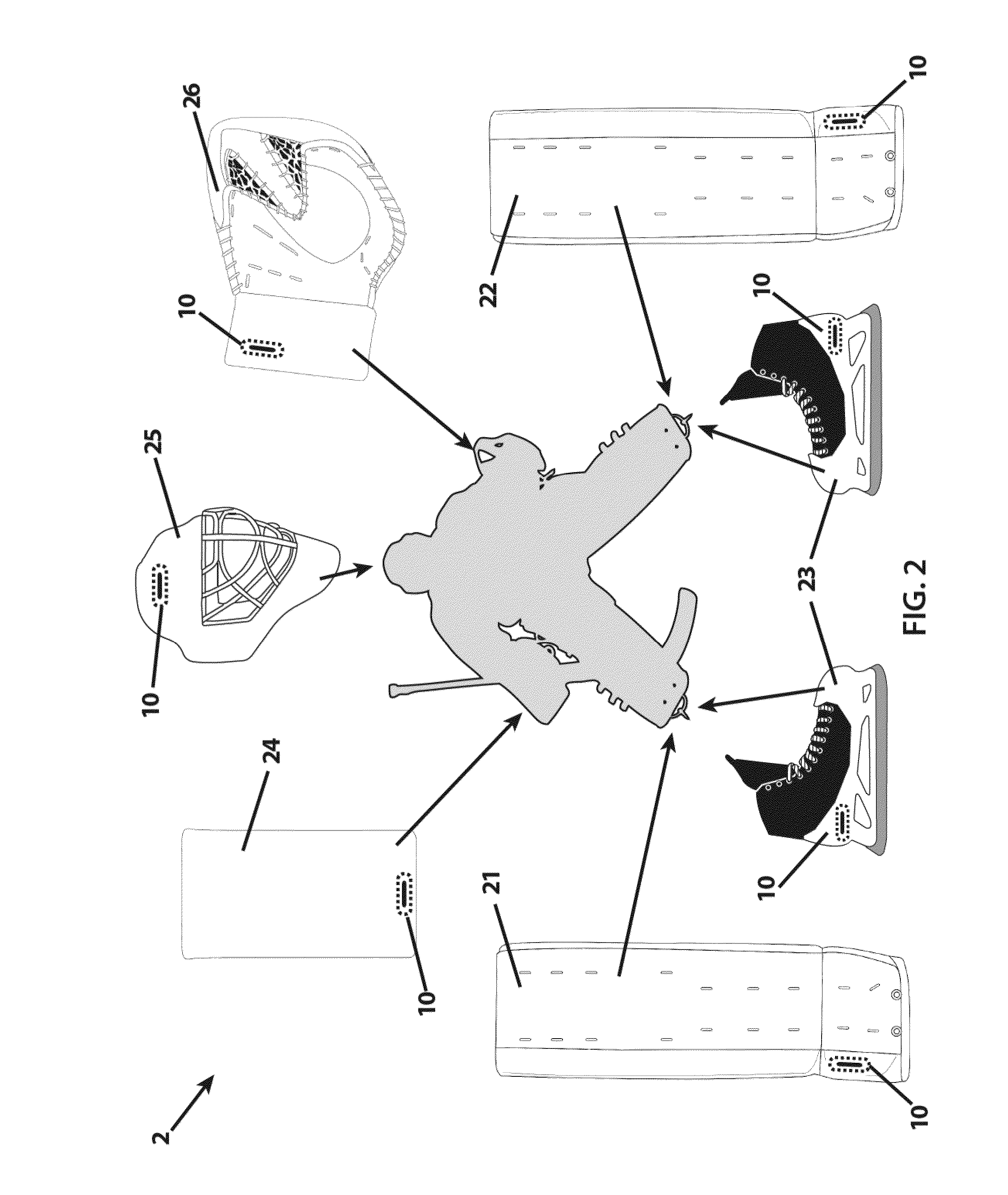 Methods and apparatus for goaltending applications including collecting performance metrics, video and sensor analysis