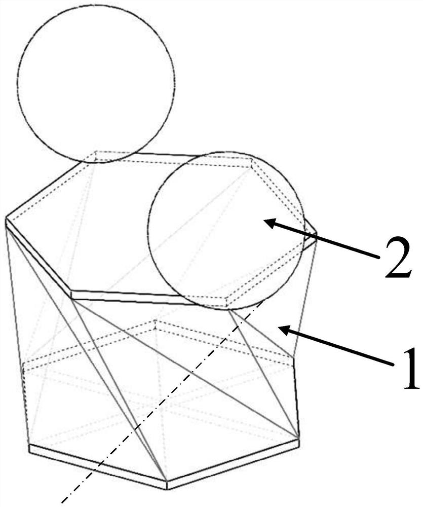 A torsional vibration absorber unit and absorber based on bistable origami