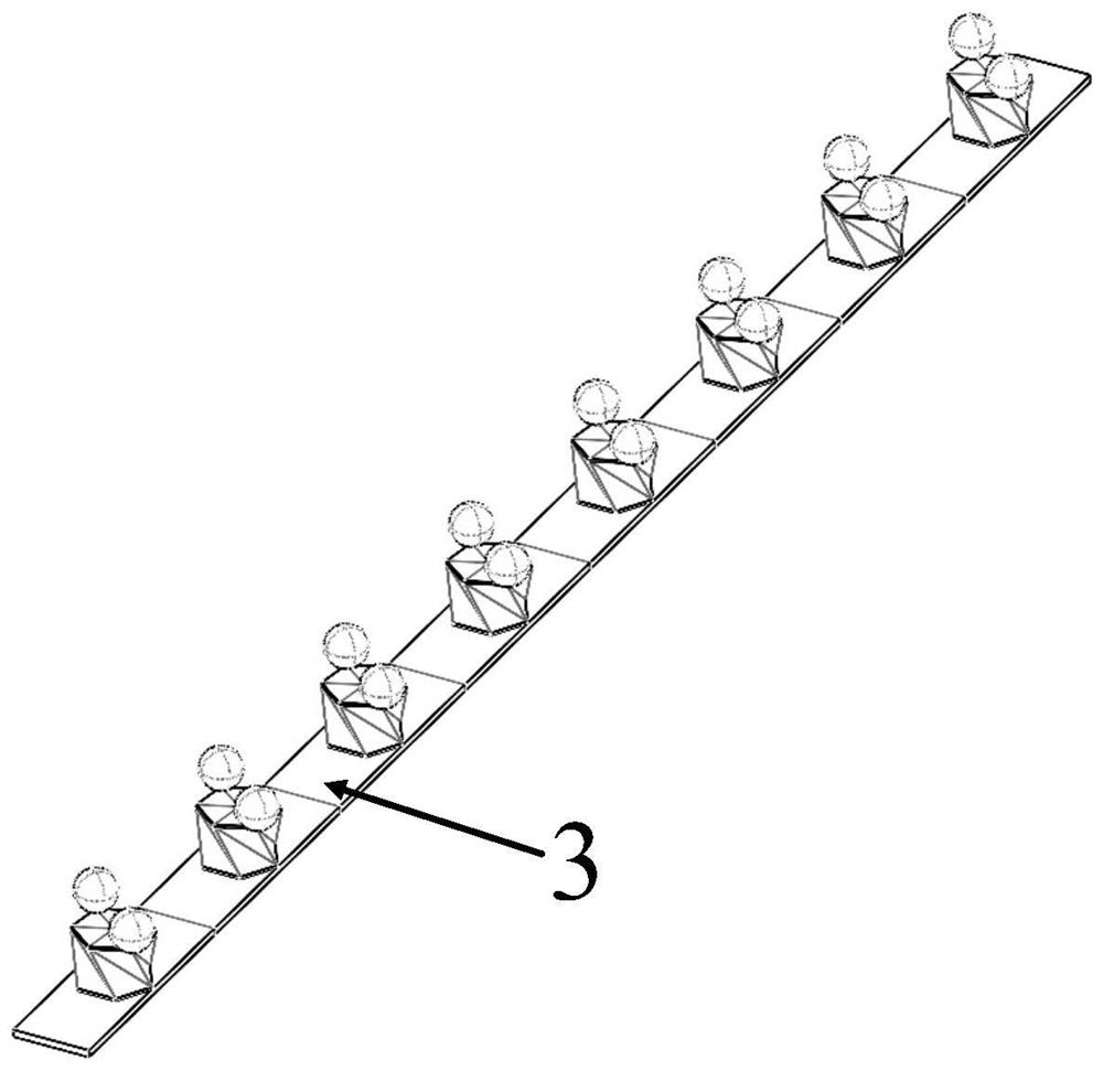 A torsional vibration absorber unit and absorber based on bistable origami