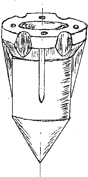 Aerial seeding with soil and air planting sapling guide body