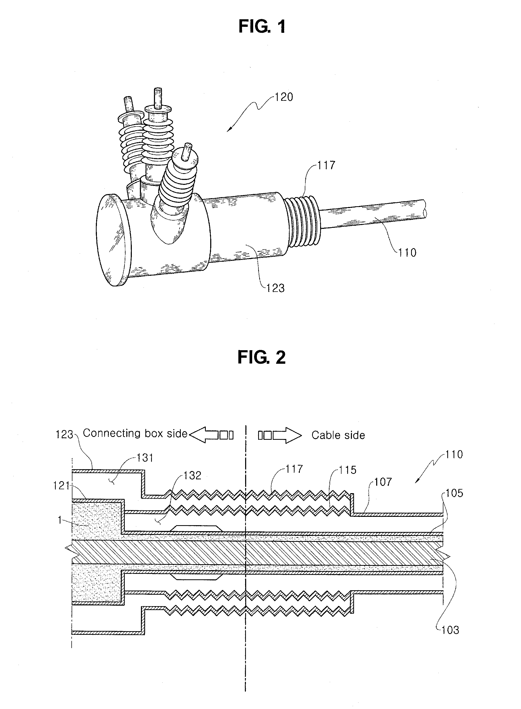 Cryostat of superconducting cable