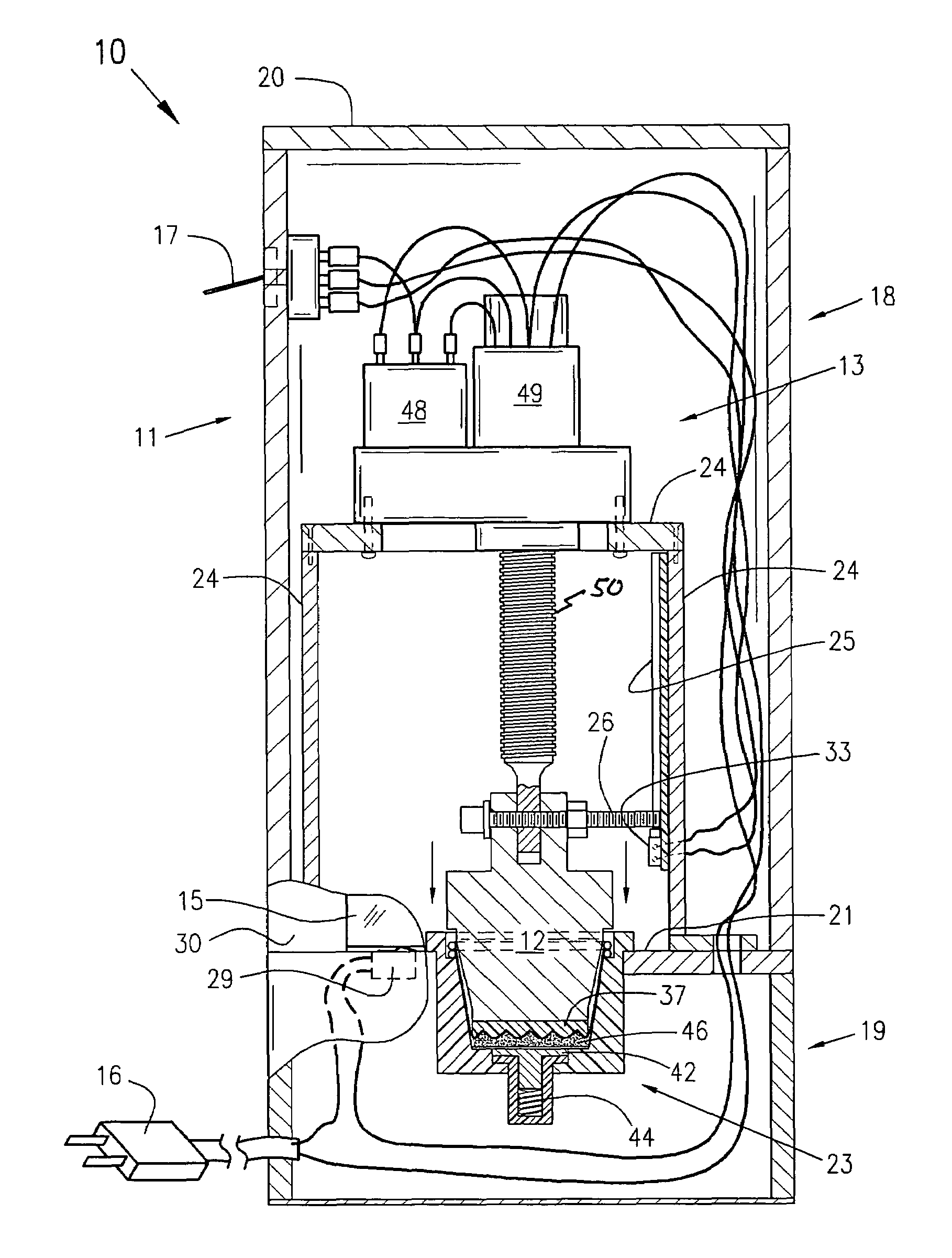 Automated pill crusher