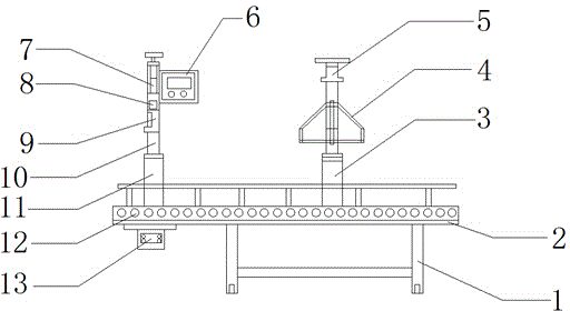 Chemical liquid precise quantitative filling device