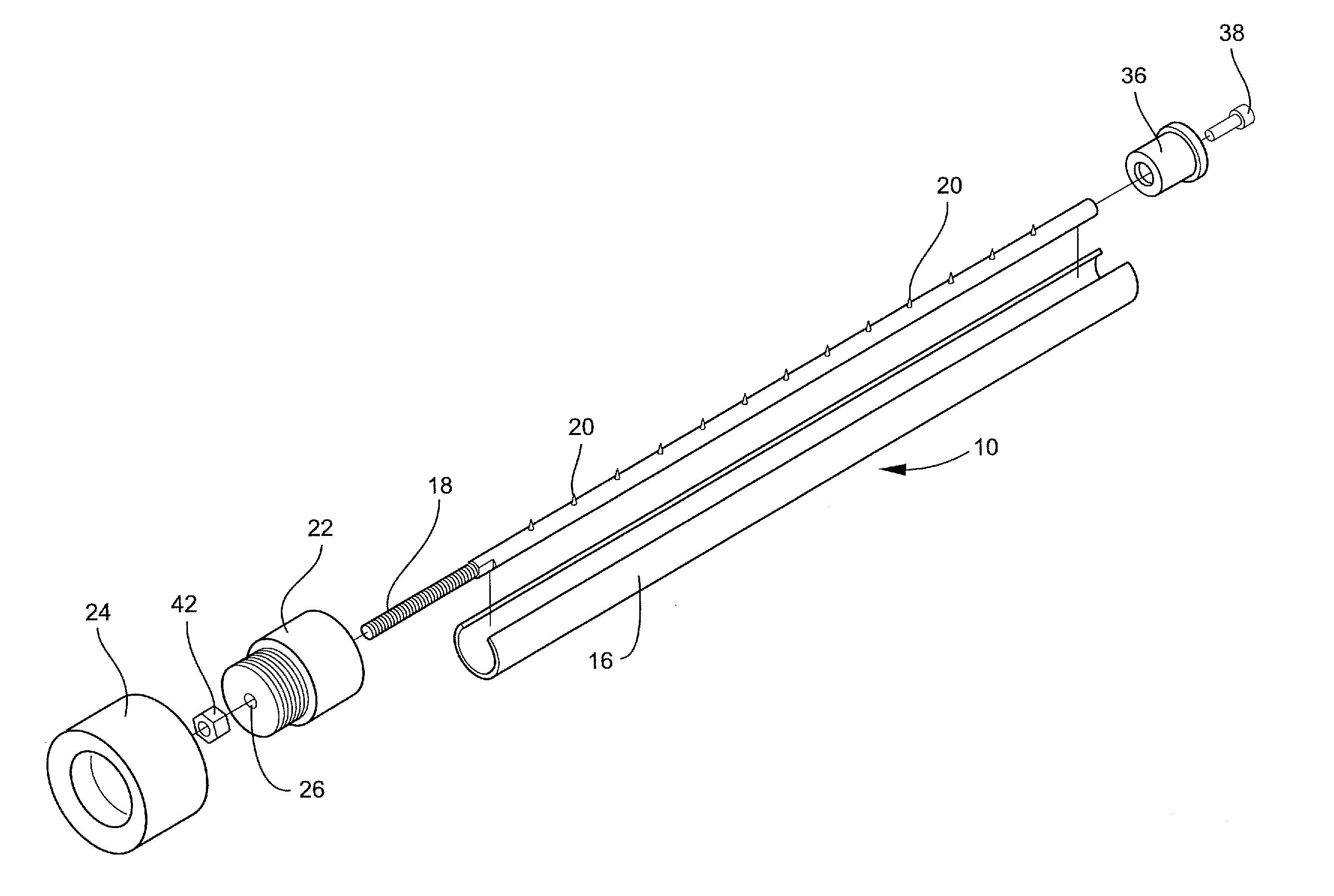 Bipolar ionization device