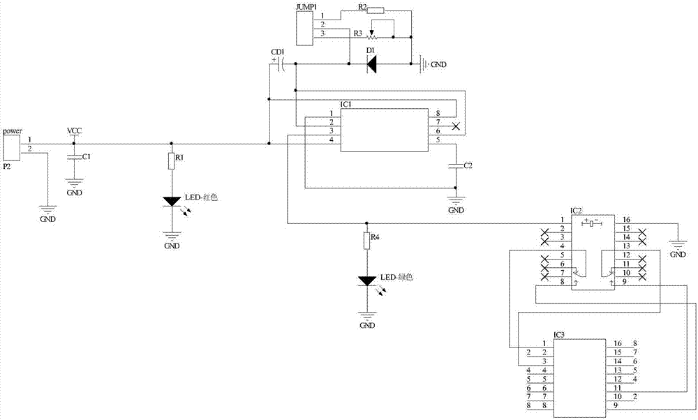 Device used to delay switching-on of network interface