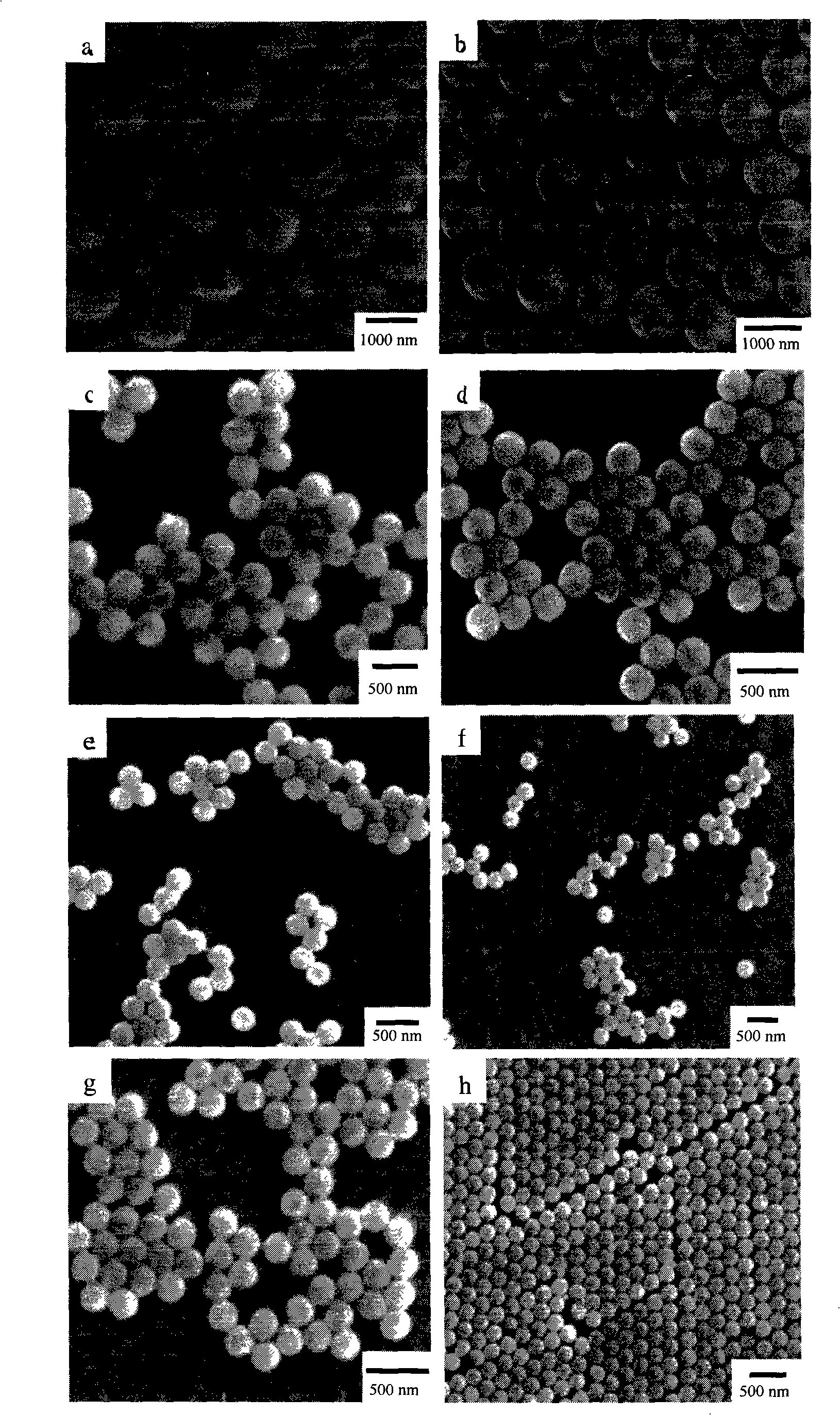 Method for preparing monodisperse polystyrene microsphere with controllable grain diameter