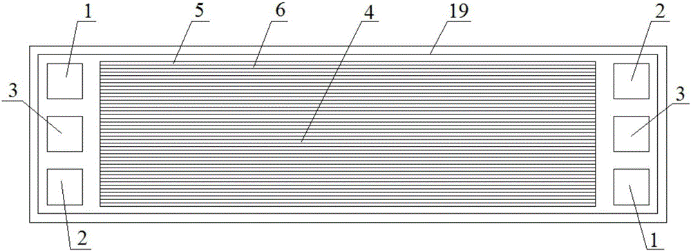 Proton exchange membrane fuel cell metal bipolar plate and its stack