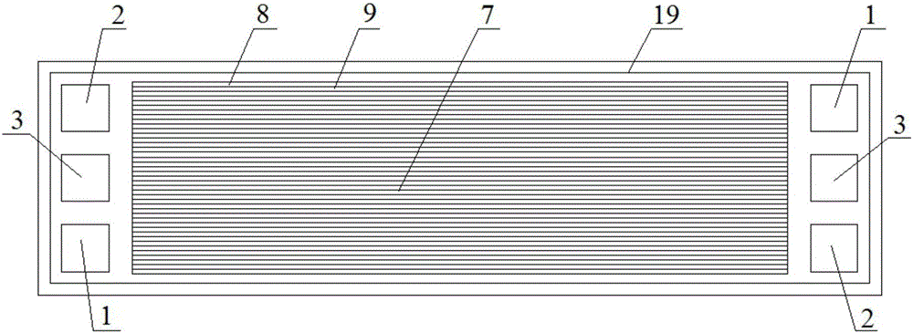 Proton exchange membrane fuel cell metal bipolar plate and its stack