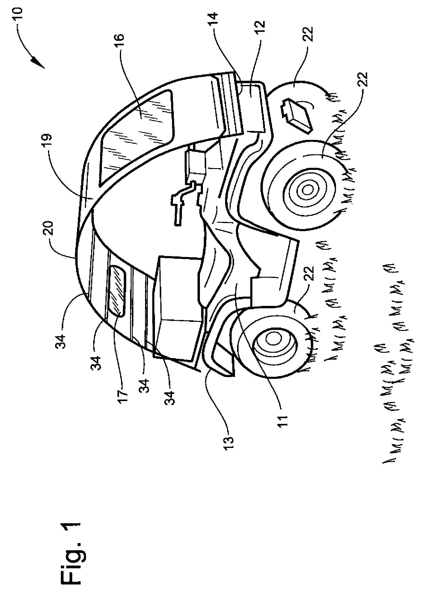 Convertible top for an all-terrain vehicle