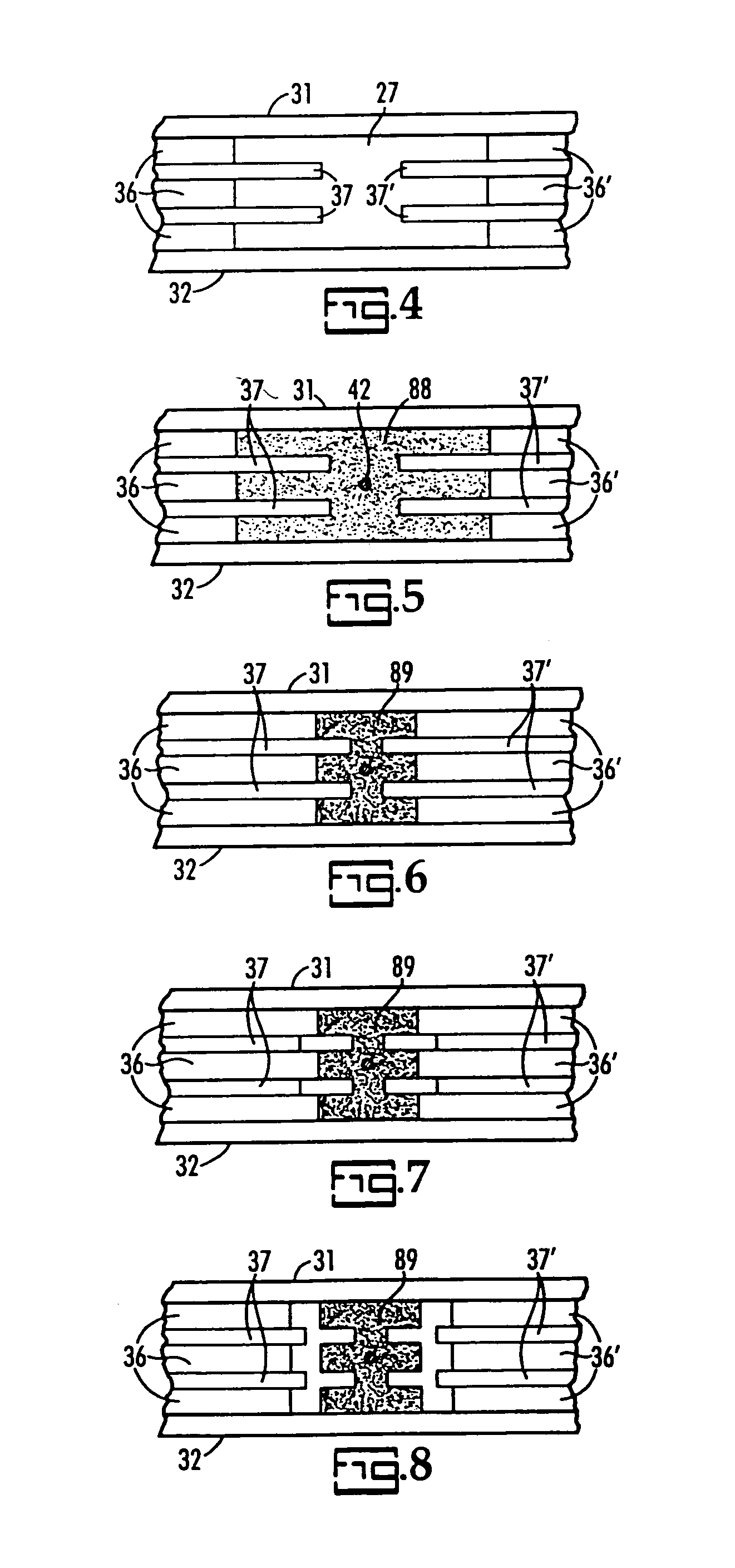 Powder compaction press for capacitor anodes