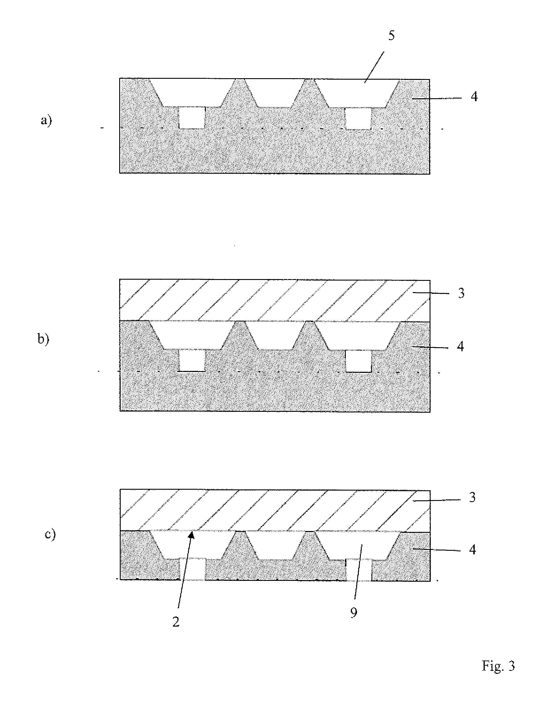 Method for manufacturing an arrangement with a component on a carrier substrate, an arrangement and method for manufacturing a semi-finished product, and a semi-finished product