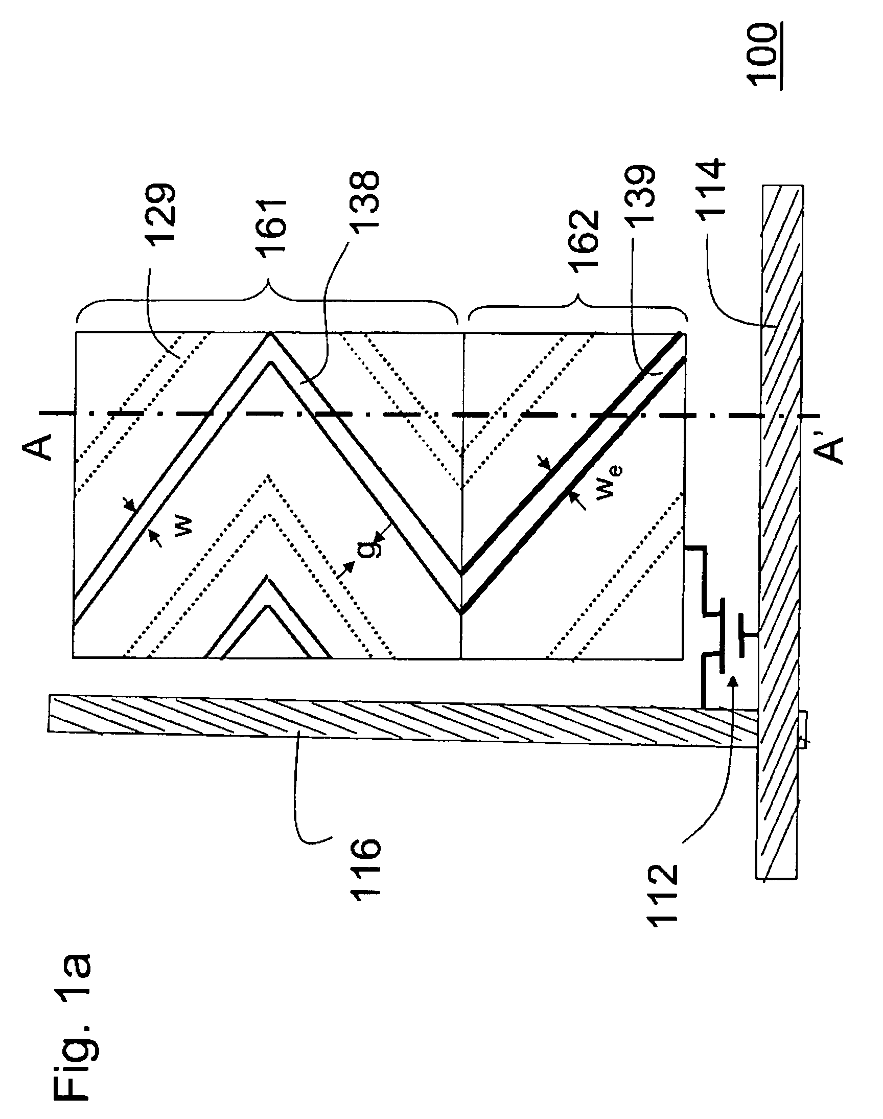 Multi-domain vertical alignment liquid crystal displays with improved angular dependent gamma curves