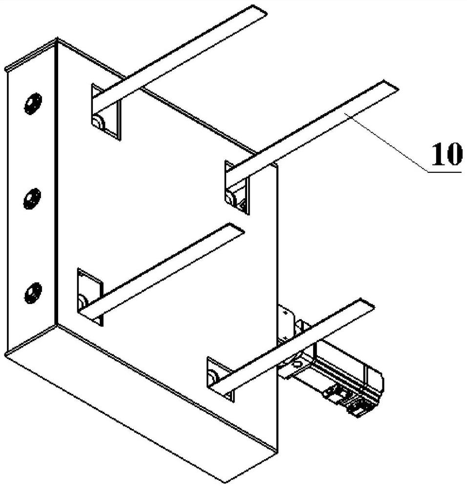 Single-shaft synchronizing device of storage robot