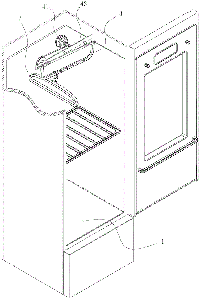 Cabinet type clothes dryer control method and cabinet type clothes dryer