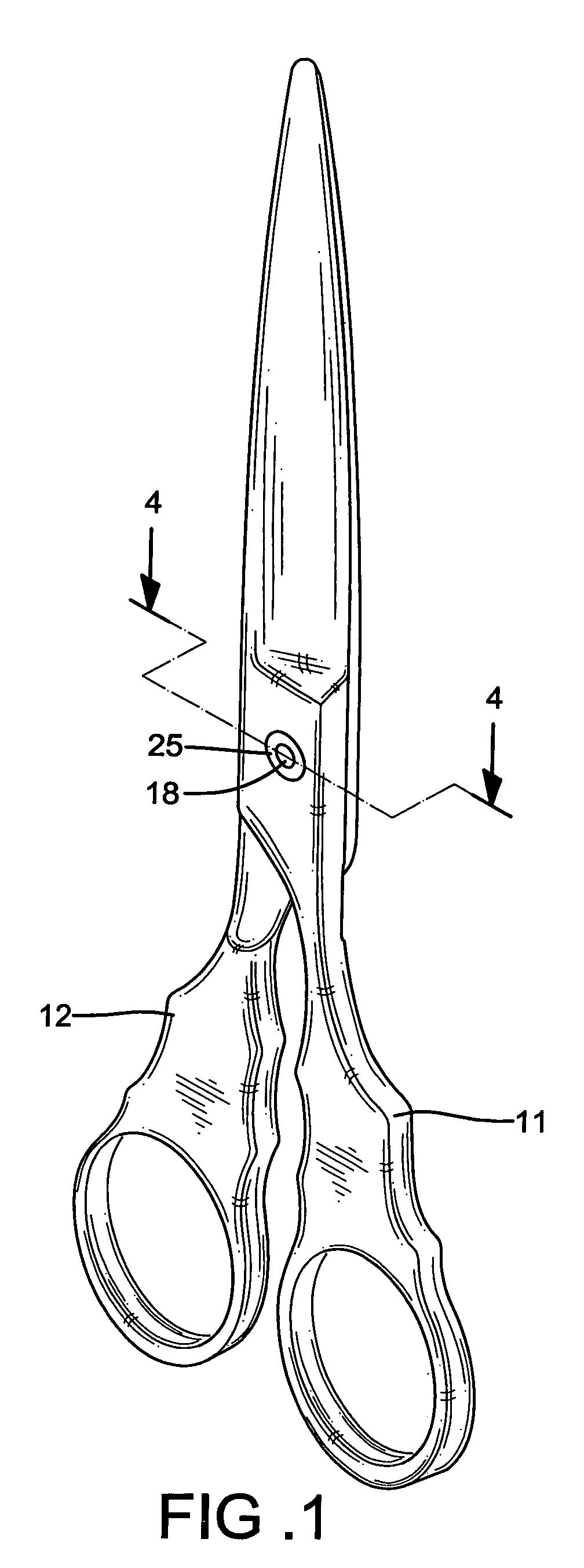 Pivotal device for scissors