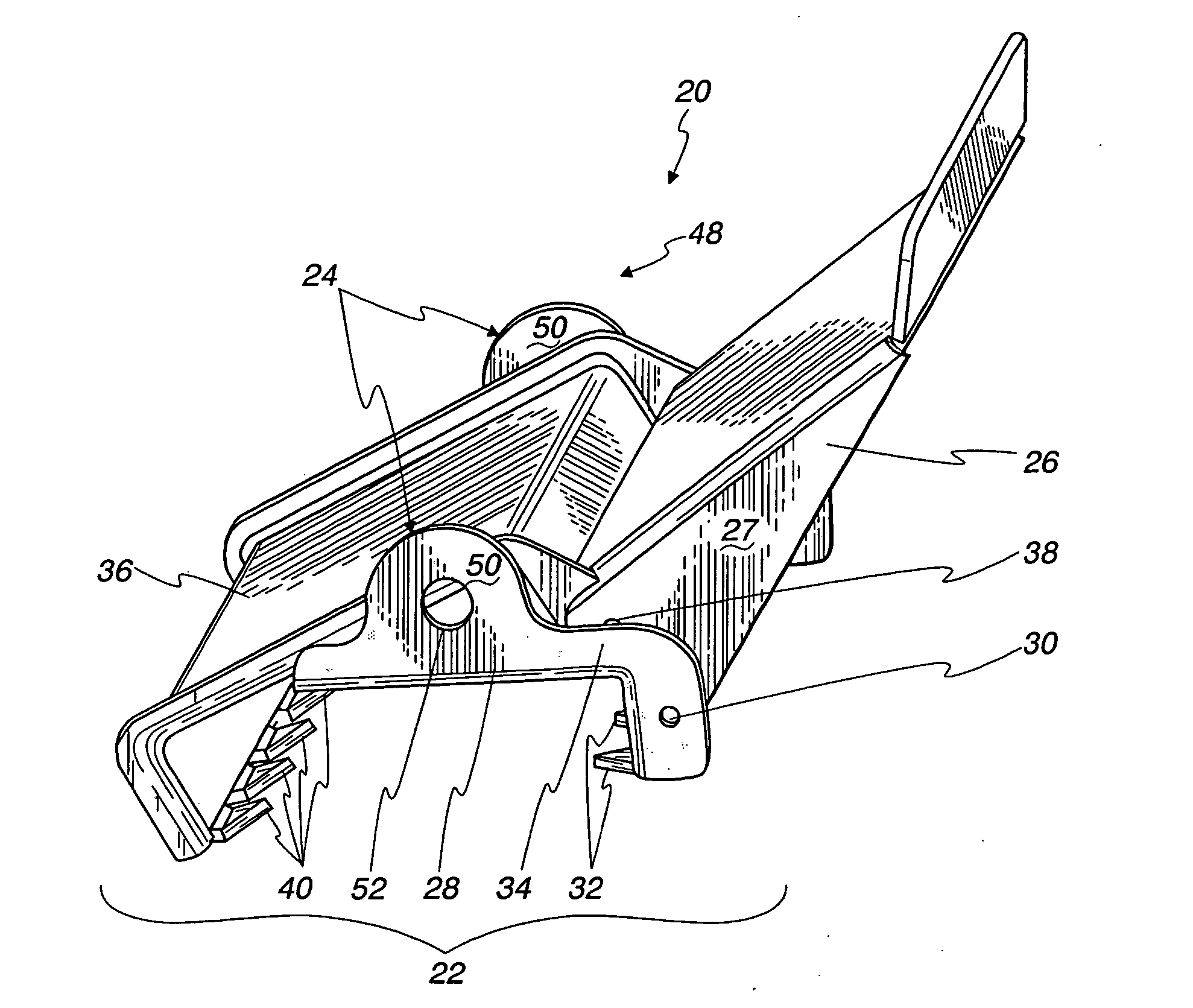 Mounting clip and related modular storage system