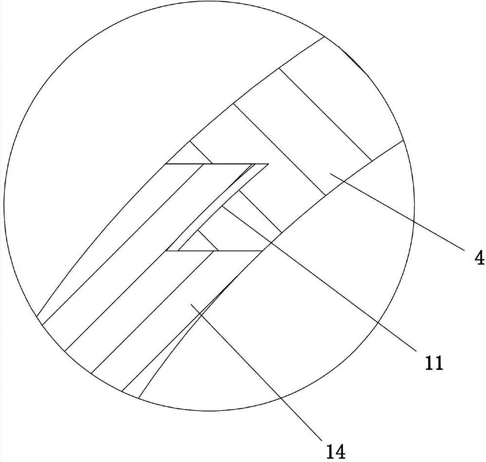 Energy saving type side sweeping motor