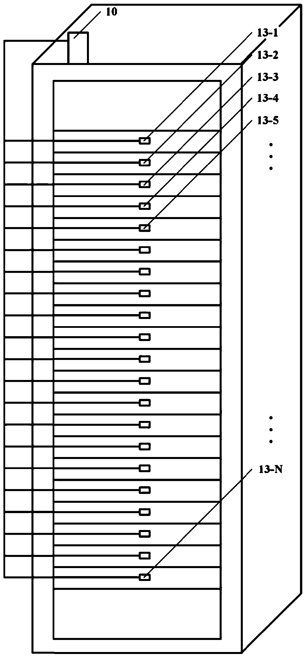 System and method for eliminating local hot spots of server cabinet at data center