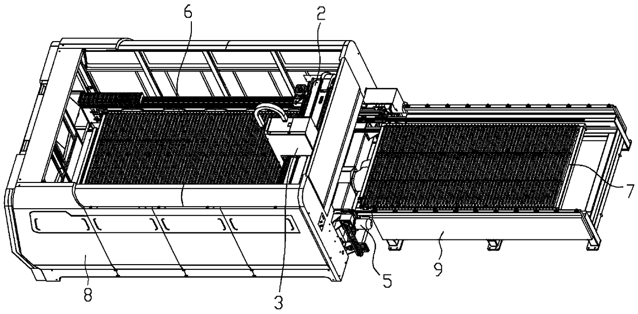 Novel laser cutting machine