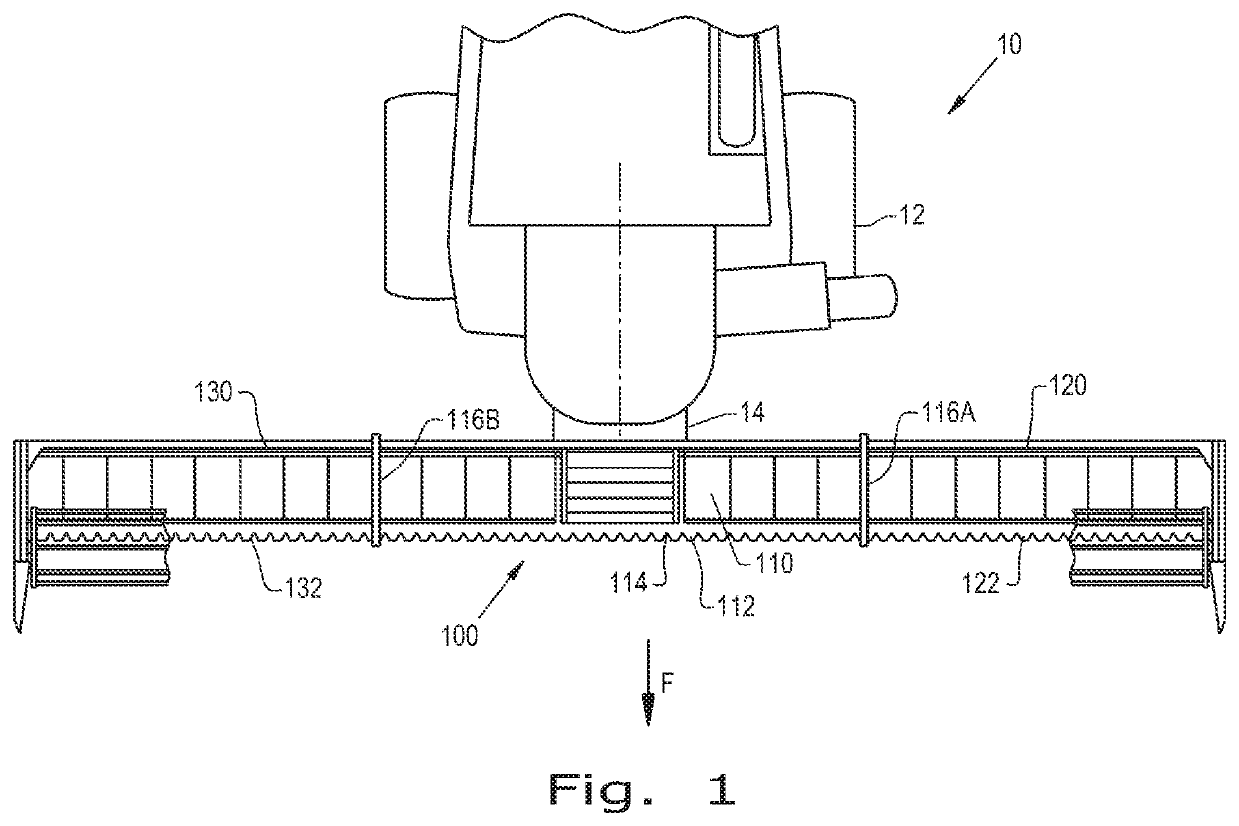 Agricultural machine with sectional header