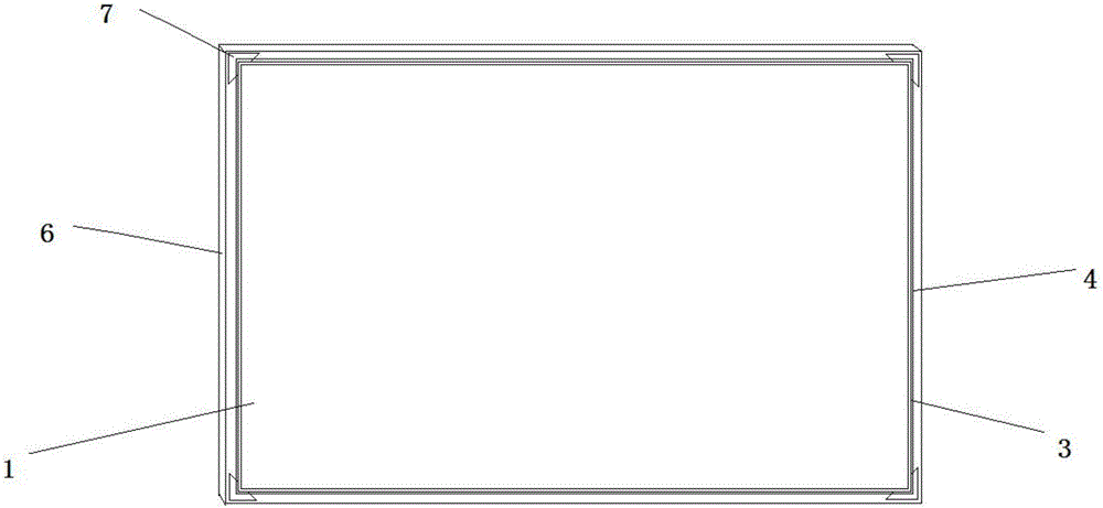 Physical-gain black rear projection hard screen and manufacturing method thereof