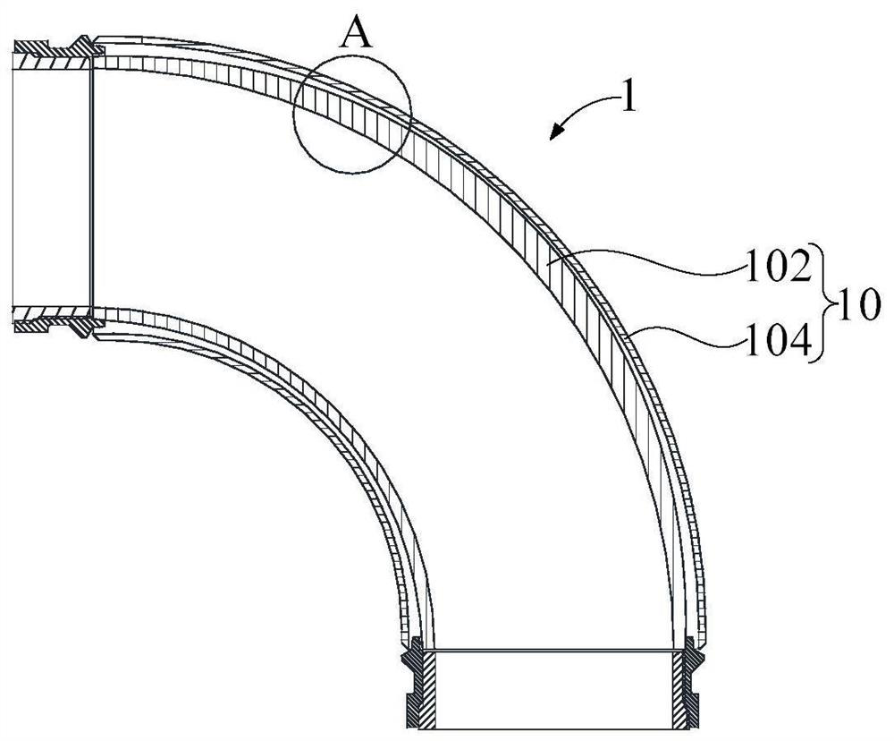 Pipeline, pipeline preparation method and concrete machinery